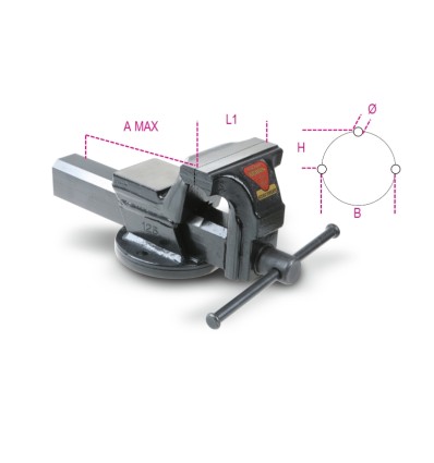 Prensa de tornillo paralela mod 1599F