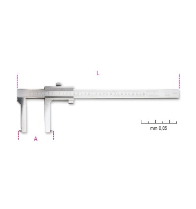 Calibre para tambores y frenos mod 1650FT