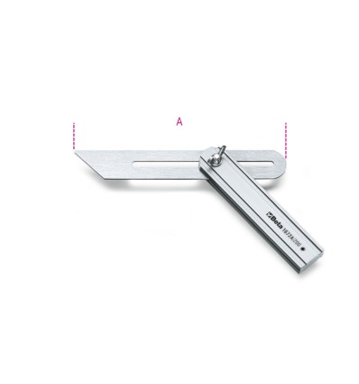 Falsa escuadra con hoja orientable