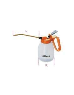 Aceitera plastico con lanza rigida mod 1752