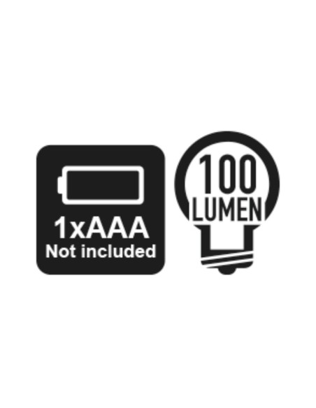 Linterna led de alta luminosidad mod 1833