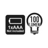 Linterna led de alta luminosidad mod 1833