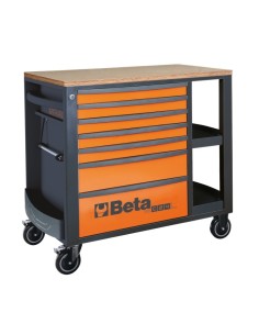 Cajonera de siete cajones y repisas mod RSC24L-7