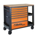 Cajonera de siete cajones y repisas mod RSC24L-7