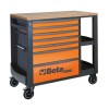 Cajonera de siete cajones y repisas mod RSC24L-7