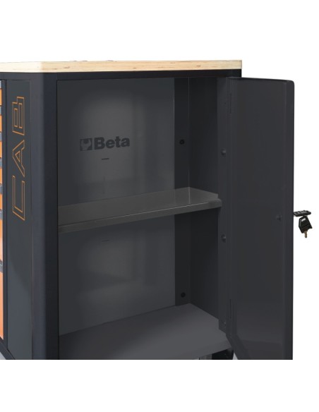 Cajonera de 7 cajones y armario mod RSC24L-CAB