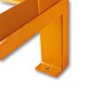 Banco de trabajo con estante de madera mod C56B