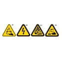 Cartel de advertencia de aluminio Mod 7109A