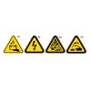 Cartel de advertencia de aluminio Mod 7109A