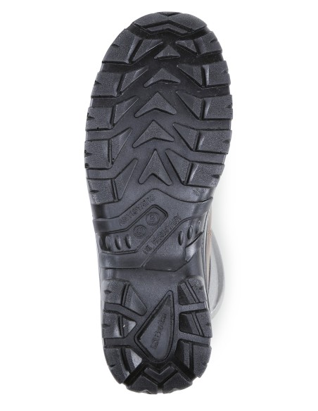Bota en action de piel nabuk mod 7236BK