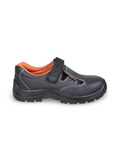 Sandalia de piel perforada mod 7247BK