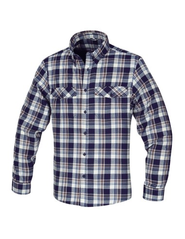 Camisas franela de manga larga mod 7545F