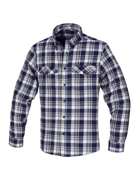 Camisas franela de manga larga mod 7545F