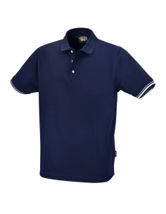 Polo de 3 botones azul mod 7547BL