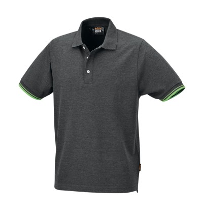 Polo de 3 botones gris mod 7547G