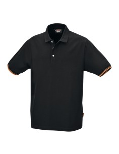 Polo de 3 botones negro mod 7547N