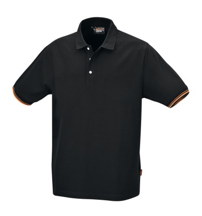 Polo de 3 botones negro mod 7547N