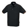 Polo de 3 botones negro mod 7547N