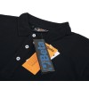 Polo de 3 botones negro mod 7547N