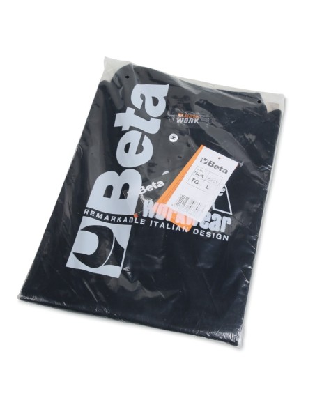 Polo de 3 botones negro mod 7547N