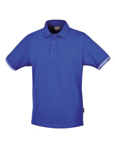 Polo de 3 botones azul claro mod 7547AZ