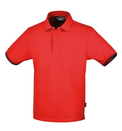 Polo de 3 botones rojo mod 7547R