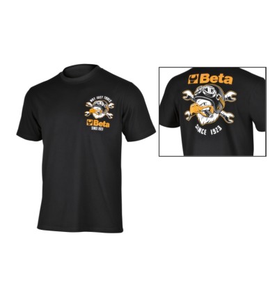 Camiseta con estampado moderno mod 7548M