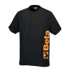 Camiseta de trabajo negro mod 7549N