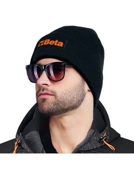 GORRO INVIERNO CON VUELTA NEGRO 7980RN