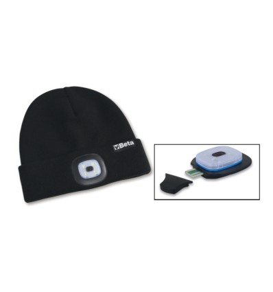 GORRO DE INVIERNO CON LUZ LED 7980L