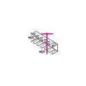 SOPORTE PARA LLAVES EN T MACHO S951/6