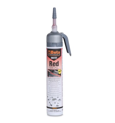 SELLADOR DE SILICONA ROJO 9841R P200 1-2