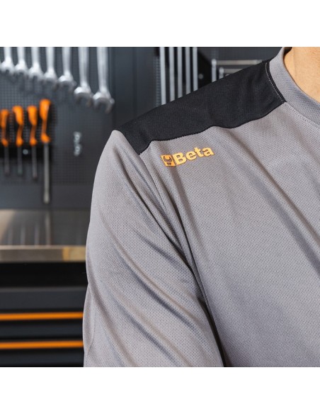Camiseta ténica gris mod 7550G
