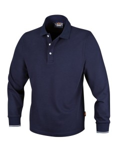 Polo manga larga azul marino mod 7557BL