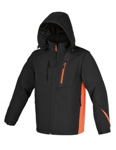 Chaqueta softshell negro mod 7659N