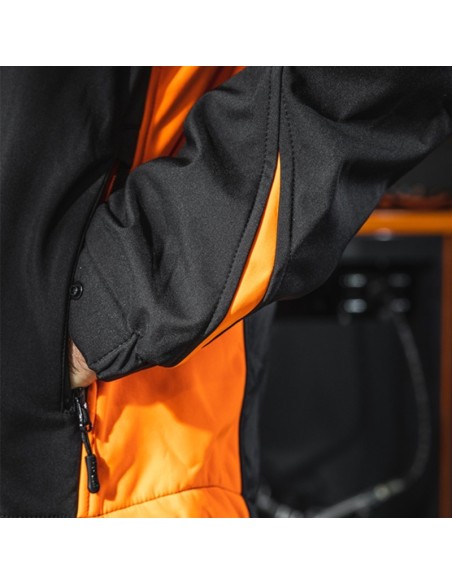 Chaqueta softshell negro mod 7659N