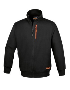 Sudadera con cremallera larga mod 7664N