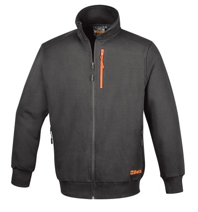 Sudadera con cremallera larga mod 7664G