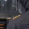 Sudadera con cremallera larga y capucha mod 7665G