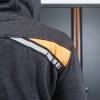 Sudadera con cremallera larga y capucha mod 7665G