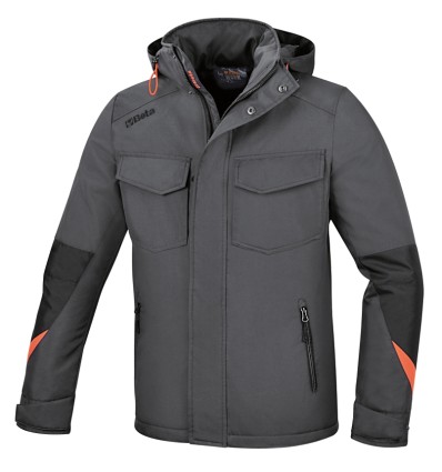 Chaqueta anorak gris mod 7670G