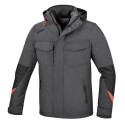 Chaqueta anorak gris mod 7670G