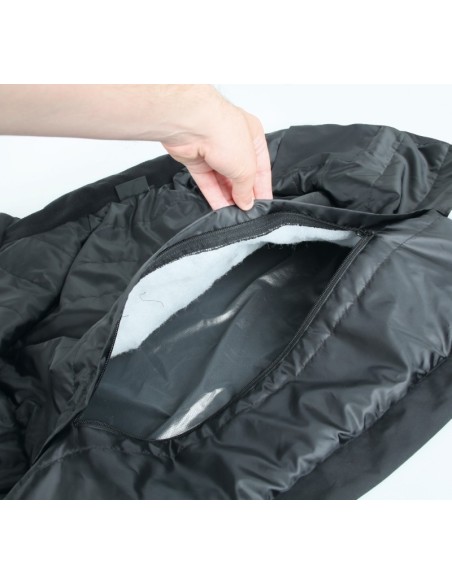 Bomber acolchado negro mod 7750N