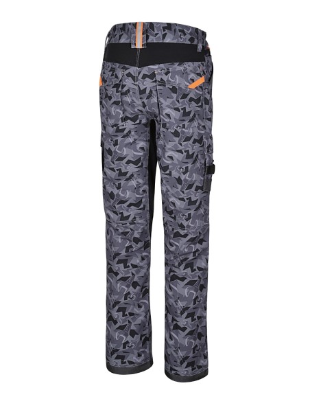 Pantalon camuflaje gris mod 7818CM