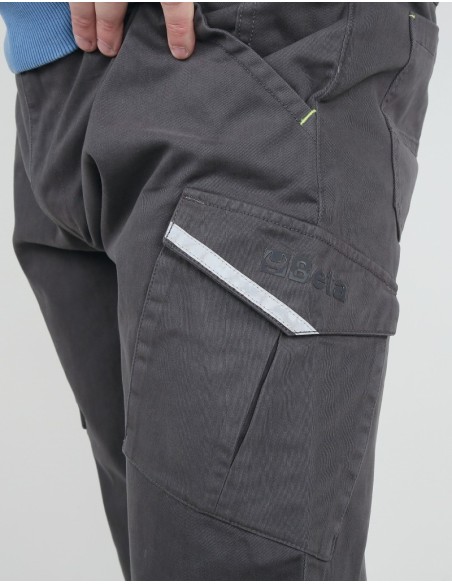 Pantalones cargo de algodón mod 7850G