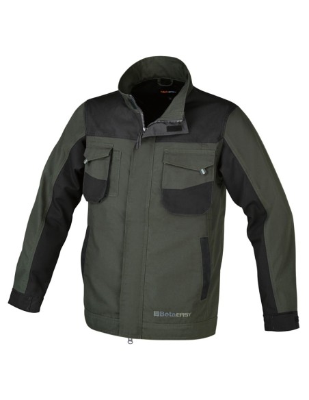 Chaqueta de trabajo verde mod 7909V