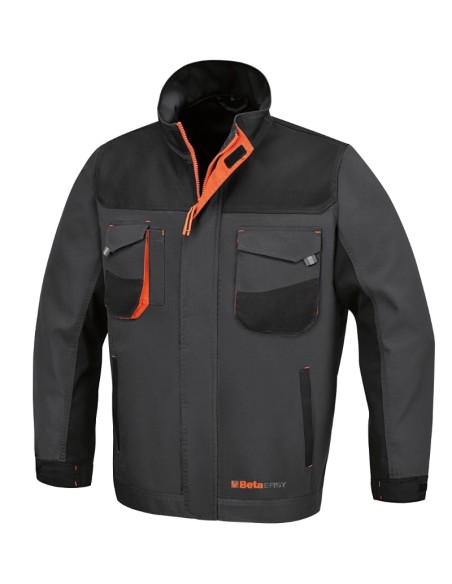 Chaqueta de trabajo gris mod 7909G