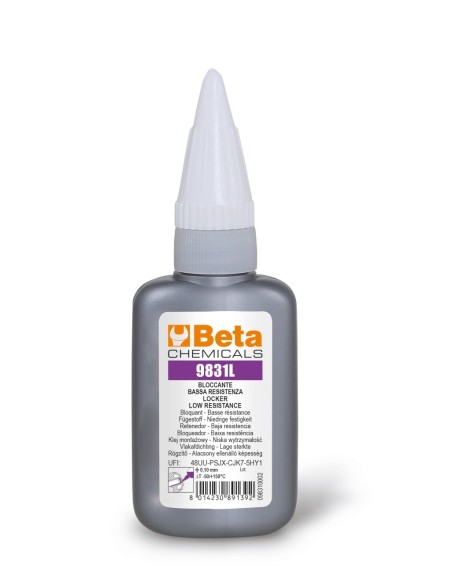 Retenedor de roscas baja resistencia mod 9831L