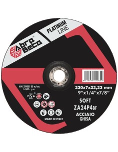 DISCO DE DESBASTE CD ZA24P4 SUAVE