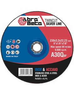 DISCO CORTE ACERO-INOXIDABLE CD A30Q